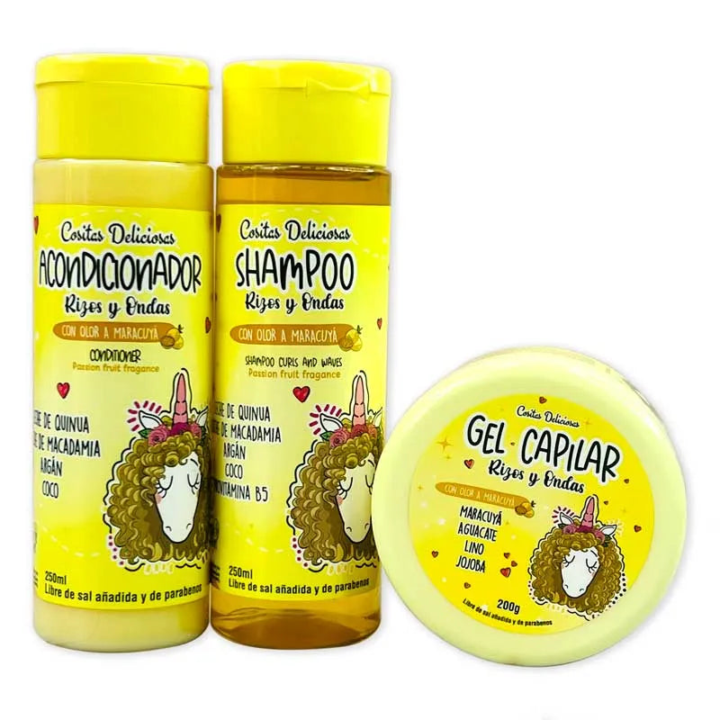 Kit completo de rizos