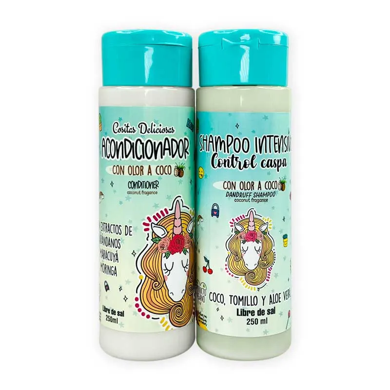 Kit básico anticaspa 250 ml